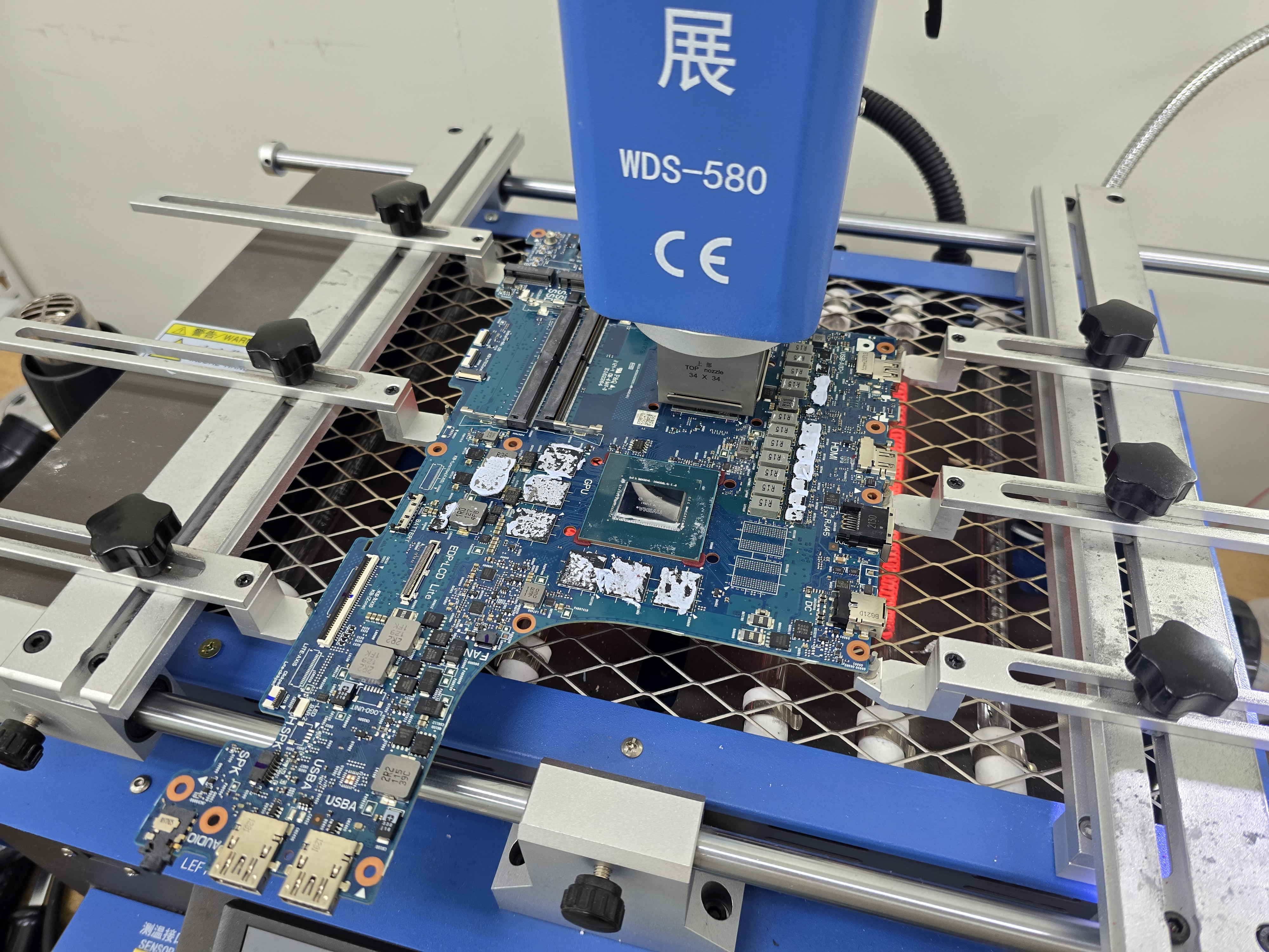 BGA 리워크 준비